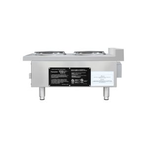 Flamaster FLM-EHP15 15″ Commercial Electric Hot Plate – 2 Burners, 208V, 1 Phase