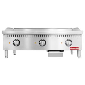Flamaster FLM-G36-E 36″ Commercial Electric Griddle – 208V/240V