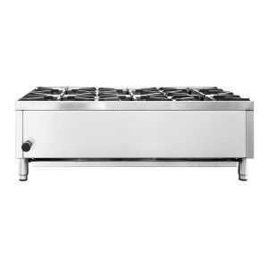 Flamaster FLM-HP36-M 36″ Countertop Gas Hot Plate, NG/LPG, 150,000 BTU, 6 Burners