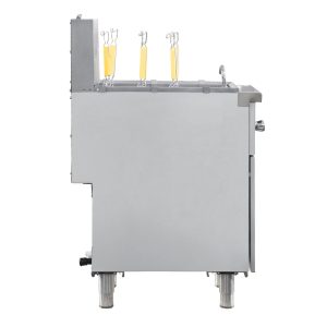 Flamaster FLM-PC11-LP 15 1/2″ 11 Gallon Gas Pasta Cooker, Liquid Propane, 122,000 BTU