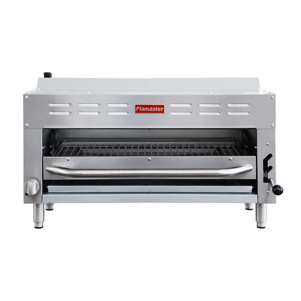 Flamaster FLM-SM36 36” NG/LP Infrared Salamander Broiler, 35,000/32,000 BTU, Manual Valve