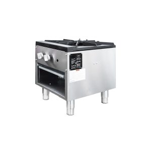 Flamaster FLM-SP-1 18” NG/LPG Stock Pot Range, 1 Three Ring Burner, 80,000 BTU