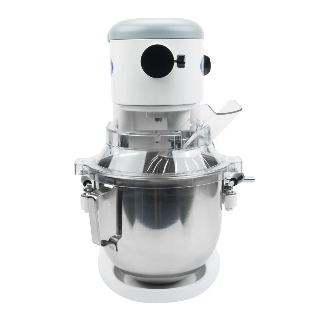 Globe SP05 5 Qt. Bowl Lift Countertop Mixer with Guard & Standard Accessories