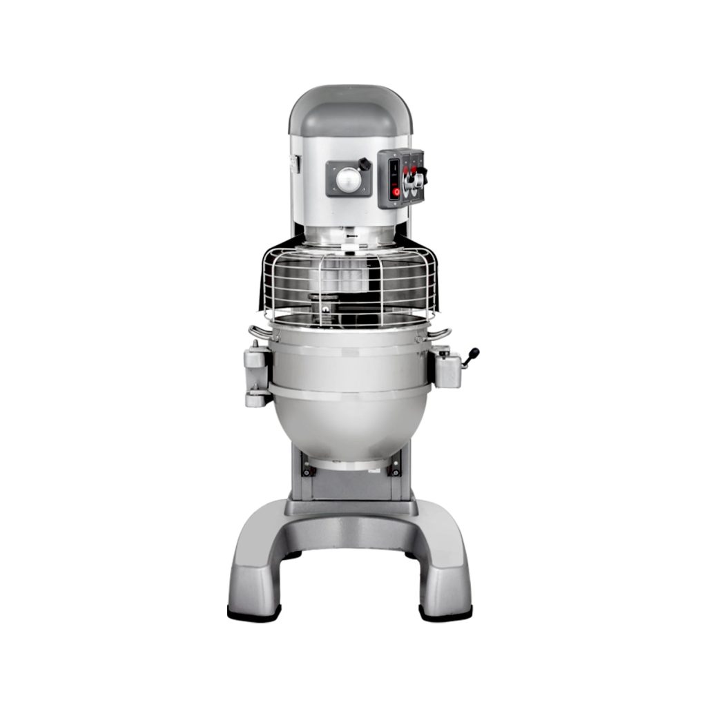 Hobart HL300 Legacy+ 30 Qt. Planetary Floor Mixer with Guard & Standard Accessories – 120V, 3/4 HP