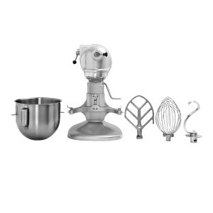 Hobart N50 5 Qt. Bowl Lift Countertop Mixer with Standard Accessories – 120V, 1/6 HP