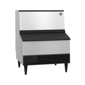 Hoshizaki KM-301BAJ 30″ Air Cooled Undercounter Crescent Cube Ice Machine with Bin – 290 lb.