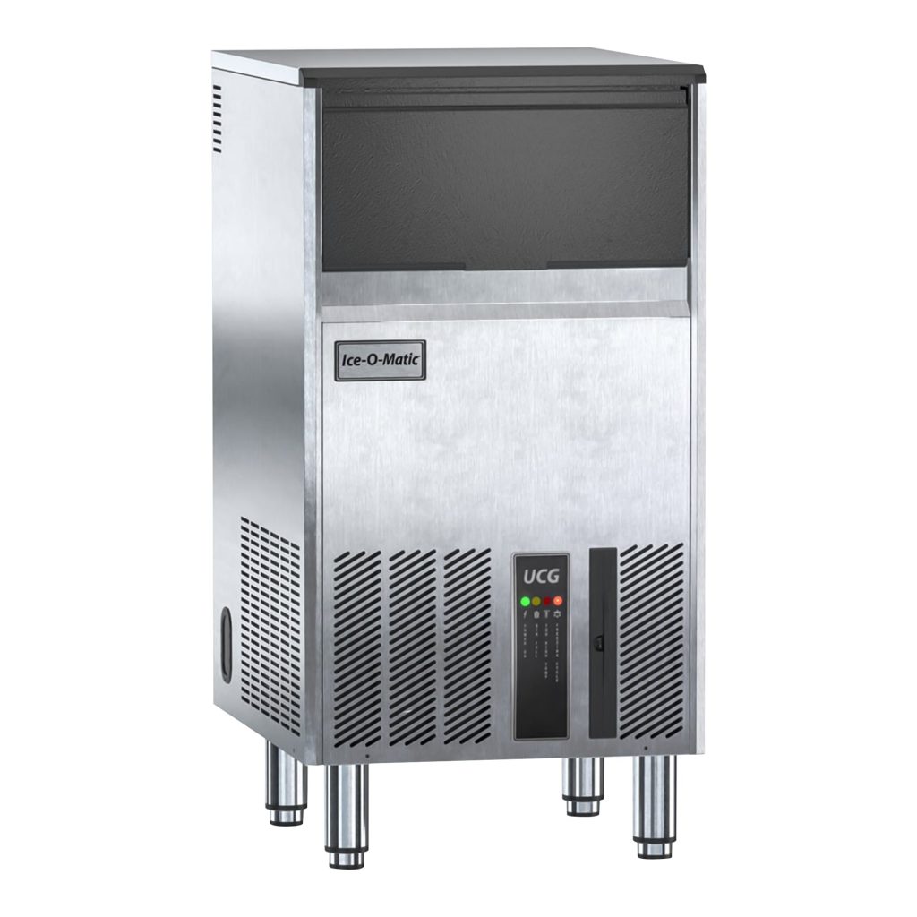 Ice-O-Matic UCG130A 18″ Air Cooled Undercounter Gourmet Cube Ice Machine – 115V, 1 Phase, 126 lb.