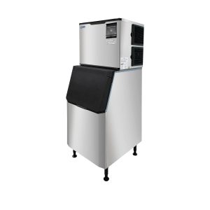 Polarman CM-329 22″ Air-Cooled Cube 350 lb Ice Machine with 275 lb Bin