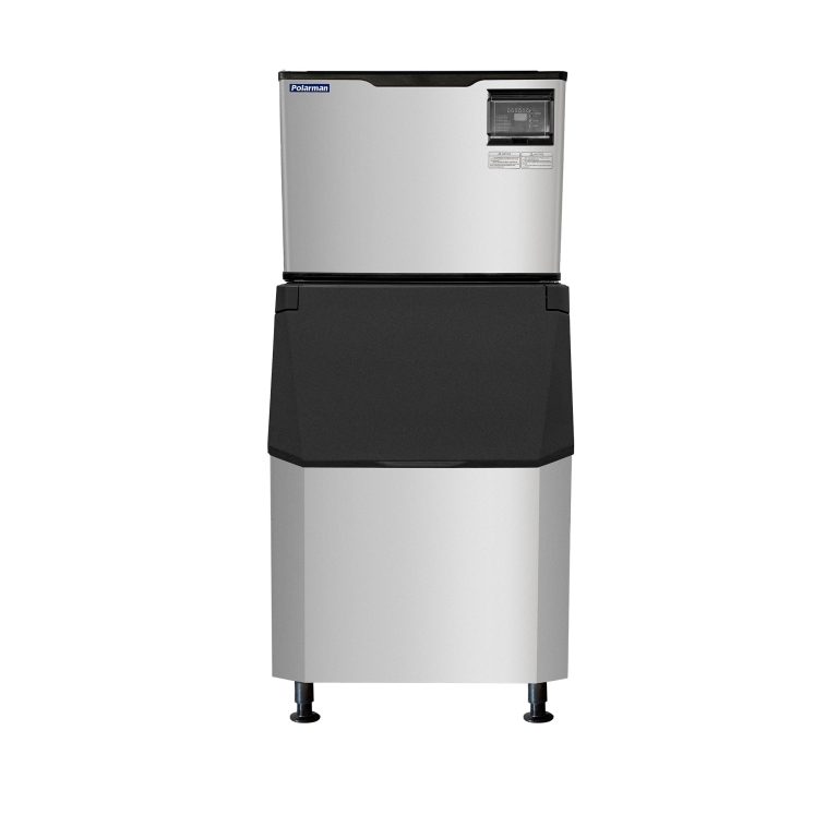 Polarman CM-529 30″ Air-Cooled Cube 500 lb Ice Machine with 375 lb Bin