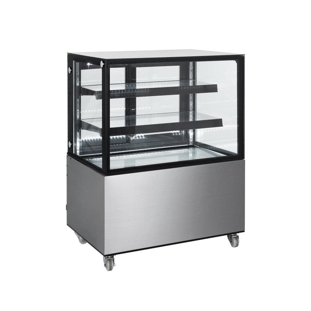 Polarman ARC-270Z 36″ Square Glass Refrigerated Bakery Display Case with LED Lighting