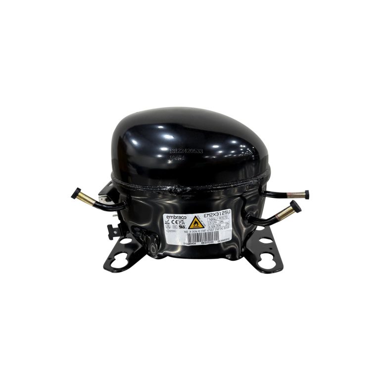 Polarman Compresor EM2X3125U para PLM-35RS/54RS/54RG/HGD48R, PLM-S48S/S60S/72S/S48KS/S60KS/S72KS/P44S/P67S, PLM-UC-36FS/48FS