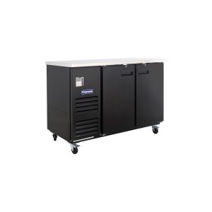 Polarman PLM-BC-2 58 3/4″ Back Bar Cooler with 2 Solid Swing Doors, 16.2 cu. ft.
