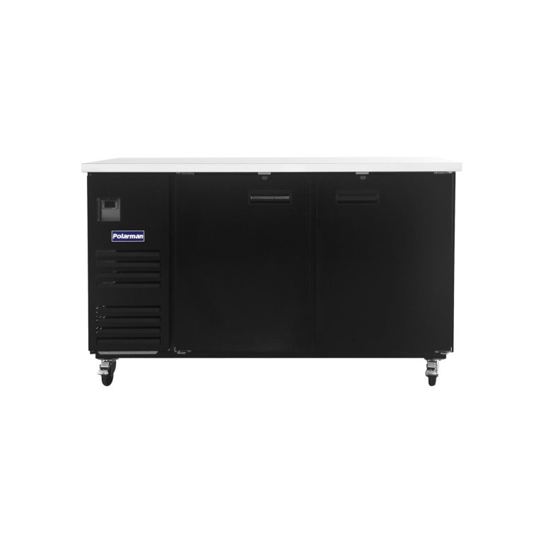 Polarman PLM-BC-3 69" Back Bar Cooler with 2 Solid Swing Doors, 20.4 cu. ft.