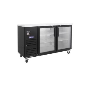 Polarman PLM-BC-3G 69″ Back Bar Cooler with 2 Glass Swing Doors, 20.4 cu. ft.