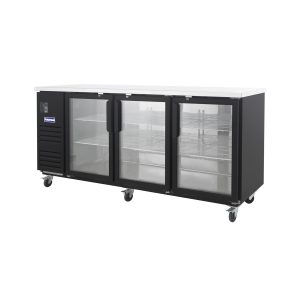 Polarman PLM-BC-4G 90 3/8″ Back Bar Cooler with 3 Glass Swing Doors, 29.1 cu. ft.