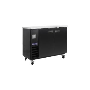Polarman PLM-BC2-24 49″ Back Bar Cooler with 2 Solid Swing Doors, 12.5 cu. ft.