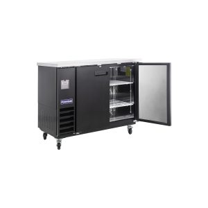 Polarman PLM-BC2-24 49″ Back Bar Cooler with 2 Solid Swing Doors, 12.5 cu. ft.