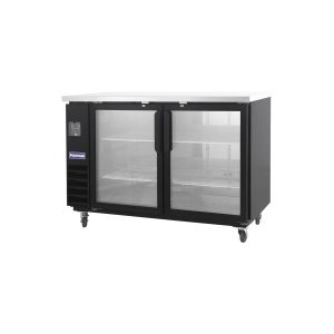 Polarman PLM-BC3-24G 61″ Back Bar Cooler with 2 Glass Swing Doors, 16.6 cu. ft.