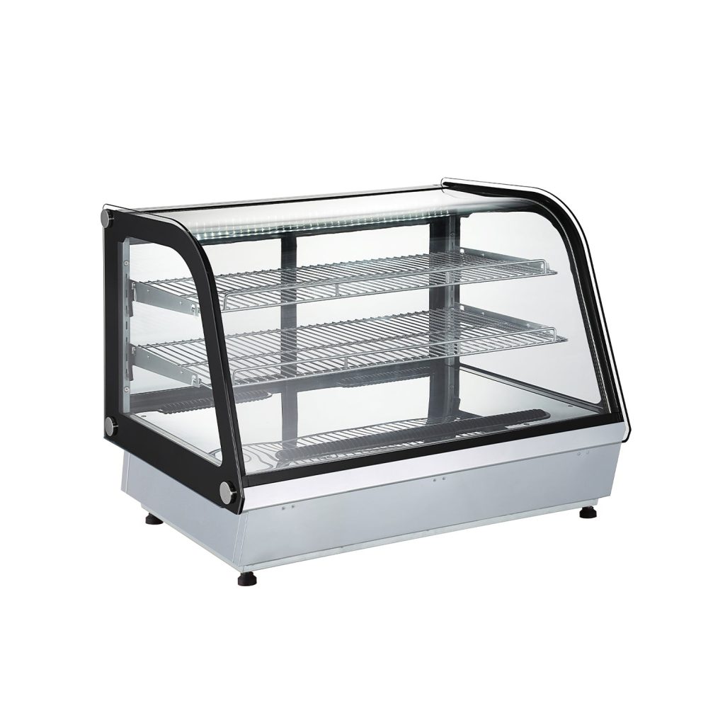 Polarman RTQ-160L-4 35″ Countertop Refrigerated Bakery Display Case with LED Lighting