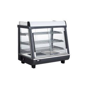 Polarman RTR-96L 27″ 3 Shelf Countertop Heated Display Case with Sliding Doors