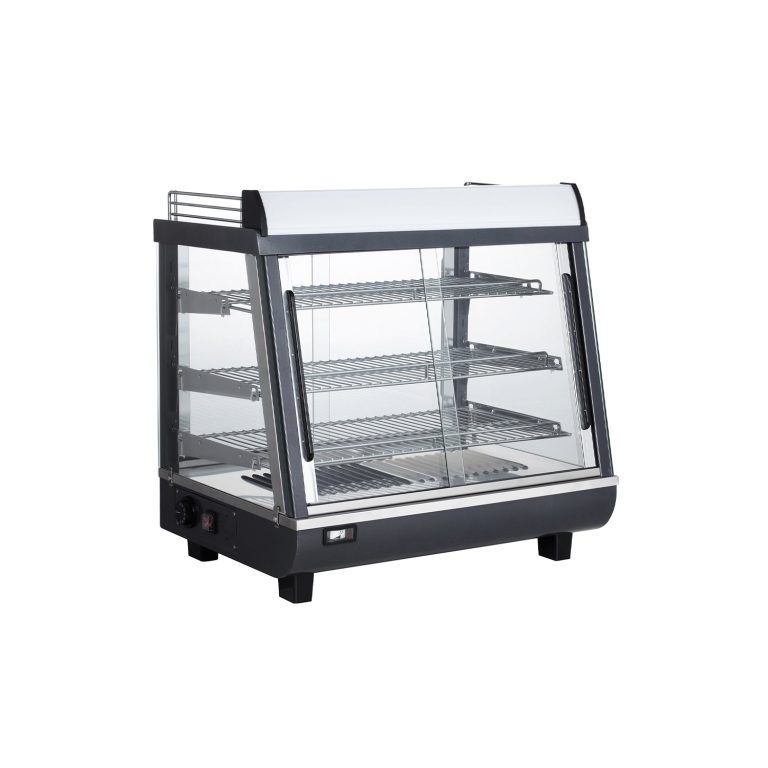 Polarman RTR-96L 27″ 3 Estantes Mostrador Calefactor de Exhibición con Puertas Correderas