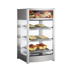 Polarman RTR-97L 18″ Full-Service Countertop Display Warmer with 3 Shelves