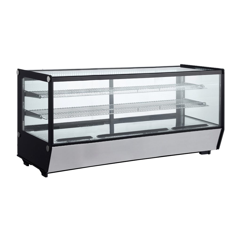 Polarman RTW-252L-5 60″ Countertop Refrigerated Bakery Display Case with LED Lighting