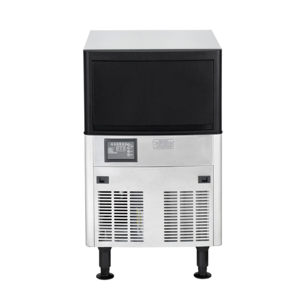 Polarman CM-129S 20″ Air-Cooled Cube 120 lb Undercounter Ice Machine with 40 lb Bin