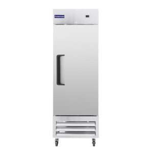 Polarman PLM-27FS 26 3/4″ Reach-In Freezer with Single Solid Door, Bottom Mount, Stainless Steel, 23 cu. ft.