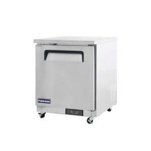 Polarman PLM-UC-27FS 27 3/4″ Undercounter Freezer, 6.5 cu. ft, Stainless Steel, 1 Solid Door
