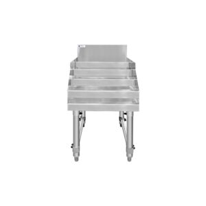 ChefAsst 18″ Wide CA-LD1823-316 5-Tier Stainless Steel Commercial Liquor Shelf Display Rack