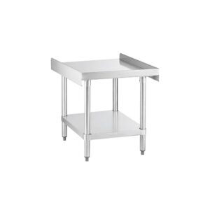 ChefAsst 30″ x 24″ CA-ESS-3024-316 16-Gauge 304 Stainless Steel Equipment Stand with 201 Stainless Steel Legs and Undershelf