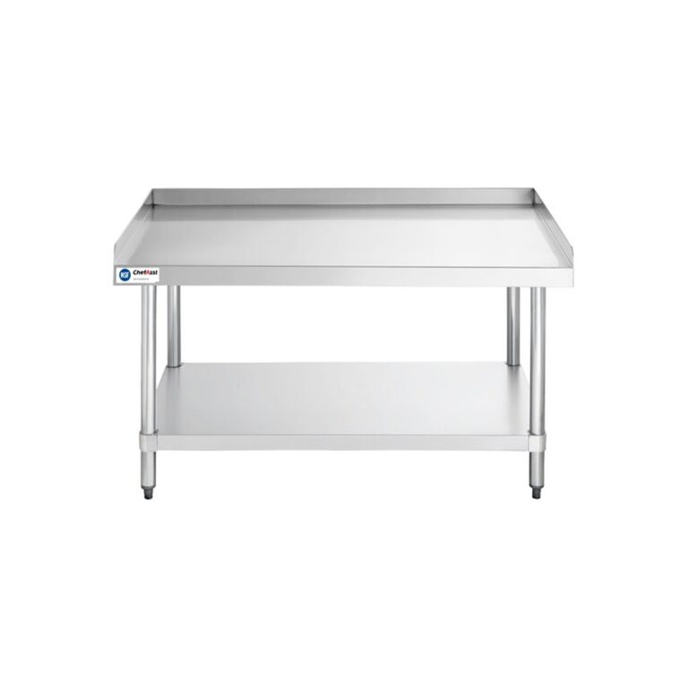 ChefAsst 30″ x 36″ CA-ESS-3036-316 16-Gauge 304 Stainless Steel Equipment Stand with 201 Stainless Steel Legs and Undershelf