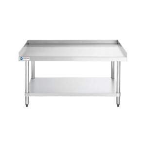 ChefAsst 30″ x 48″ CA-ESS-3048-316 16-Gauge 304 Stainless Steel Equipment Stand with 201 Stainless Steel Legs and Undershelf