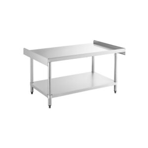 ChefAsst 30″ x 48″ CA-ESS-3048-316 16-Gauge 304 Stainless Steel Equipment Stand with 201 Stainless Steel Legs and Undershelf