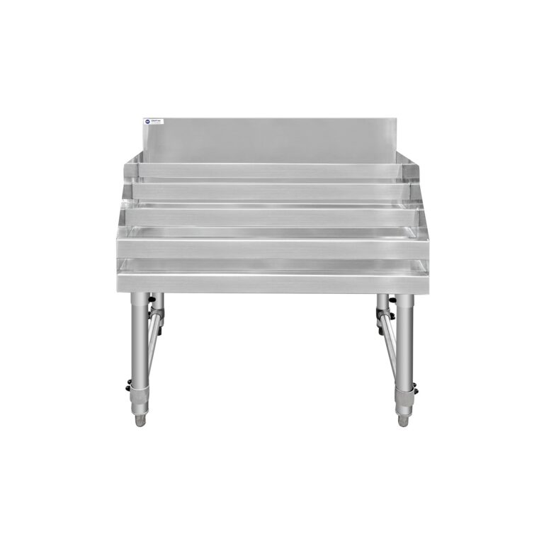 ChefAsst 36″ Wide CA-LD3623-316 5-Tier Stainless Steel Commercial Liquor Shelf Display Rack