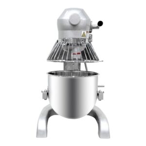 ChefAsst CA-MX10A 10L 3-Speed 1 HP Planetary Stand Mixer with Guard & Standard Accessories