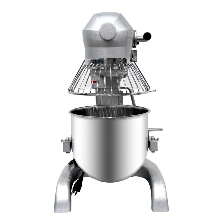 ChefAsst CA-MX10C 10L 3-Speed 1 HP Planetary Stand Mixer with Guard & Standard Accessories