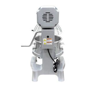 ChefAsst CA-MX20B 20L 3-Speed 1 1/2 hp Planetary Stand Mixer with Guard & Standard Accessories