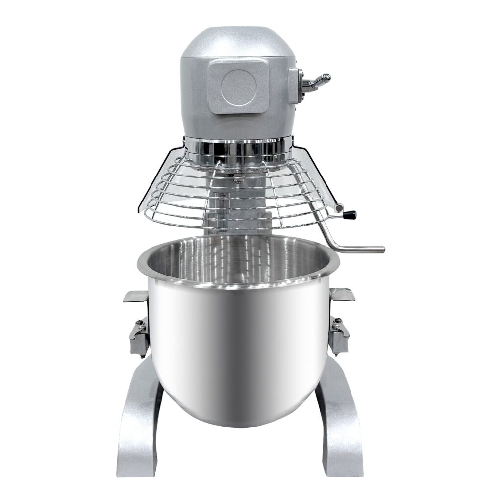 ChefAsst CA-MX20C 20L 3-Speed 1 1/2 HP Planetary Stand Mixer with Guard & Standard Accessories