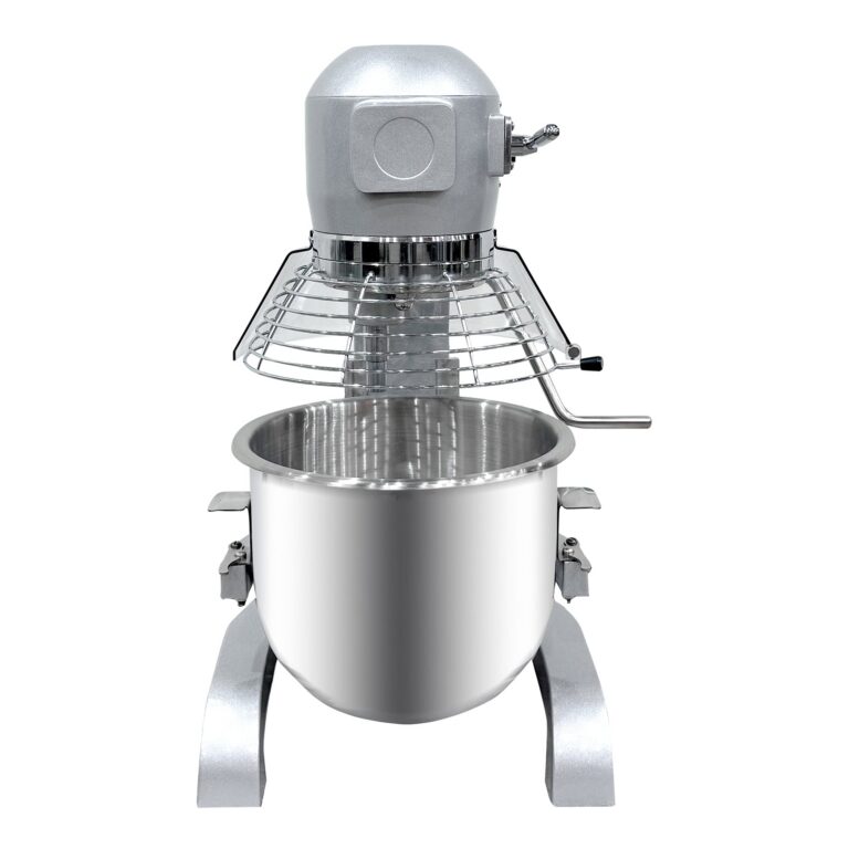 ChefAsst CA-MX20C 20L 3-Speed 1 1/2 HP Planetary Stand Mixer with Guard & Standard Accessories