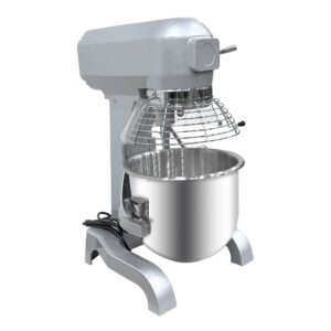 ChefAsst CA-MX20C 20L 3-Speed 1 1/2 HP Planetary Stand Mixer with Guard & Standard Accessories