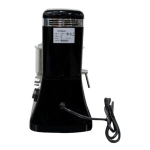 ChefAsst CA-MXN7C Black 7L 0.36 HP Bowl Lift Countertop Mixer with Standard Accessories