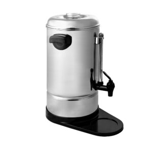 ChefAsst CP06A 203 oz Double Wall Stainless Steel Coffee Urn Coffee Percolator