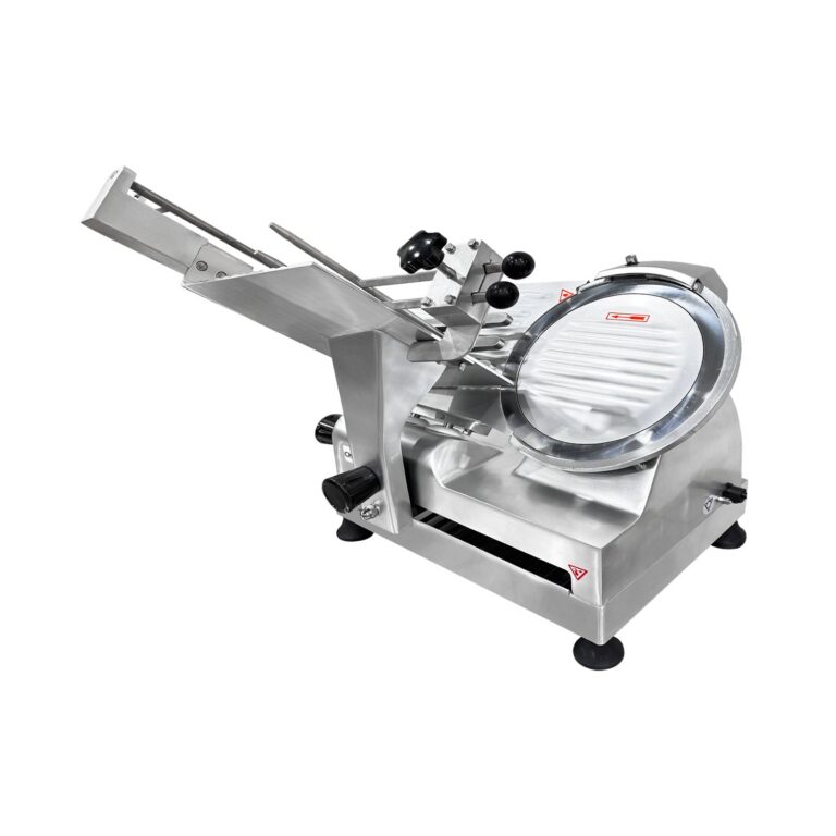 ChefAsst HB-250D Heavy-Duty Automatic Meat Slicer with 9.8″ Stainless Steel Blade