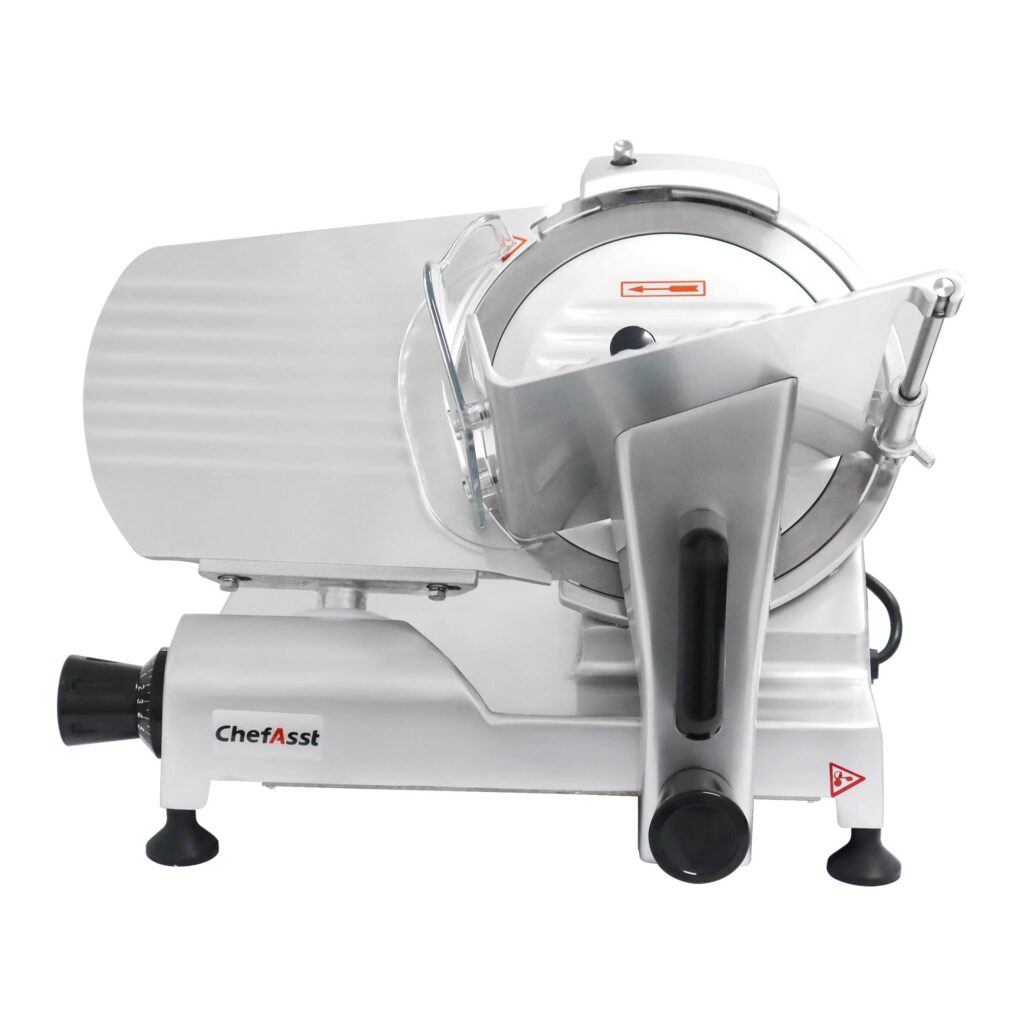 ChefAsst HBS-300  Heavy-Duty Meat Slicer with 12″ Stainless Steel Blade – 110V
