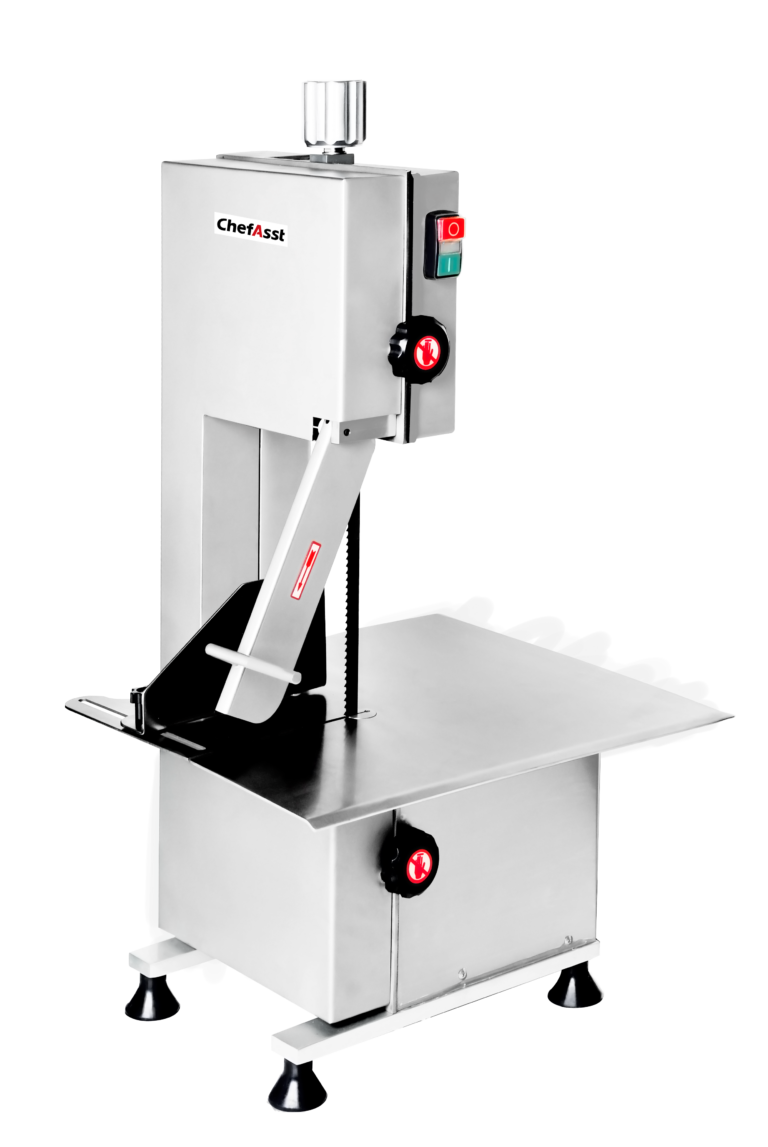 ChefAsst HLS-1650 65″ Blade Stainless Steel Countertop Vertical Band Meat Saw – 110V