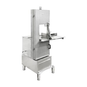ChefAsst HLS-2400 95″ Blade Stainless Steel Floor Model Vertical Band Meat Saw – 220V