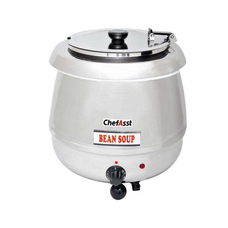 ChefAsst Soup Kettle 10.6qt (10L),400W Silver,SB-6000S