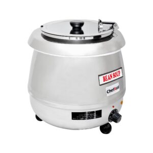 ChefAsst Soup Kettle 10.6qt (10L),400W Silver,SB-6000S